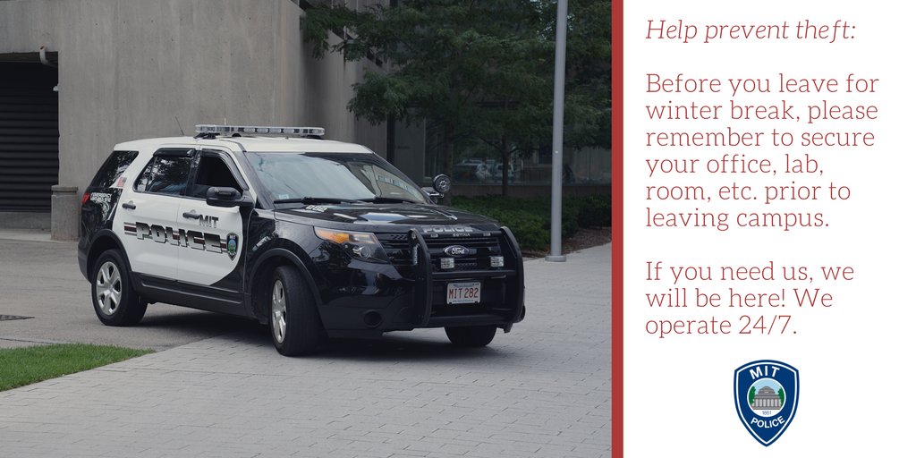 MIT Police tweet media