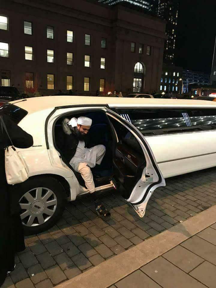 Twitter 上的fj Mullah Tariq Jameel Getting Out Of A White Limo In Canada Because When You Gotta Bash Kuffar You Gotta Do It In Style دھندے سے بڑا کوئ دھرم نہيں
