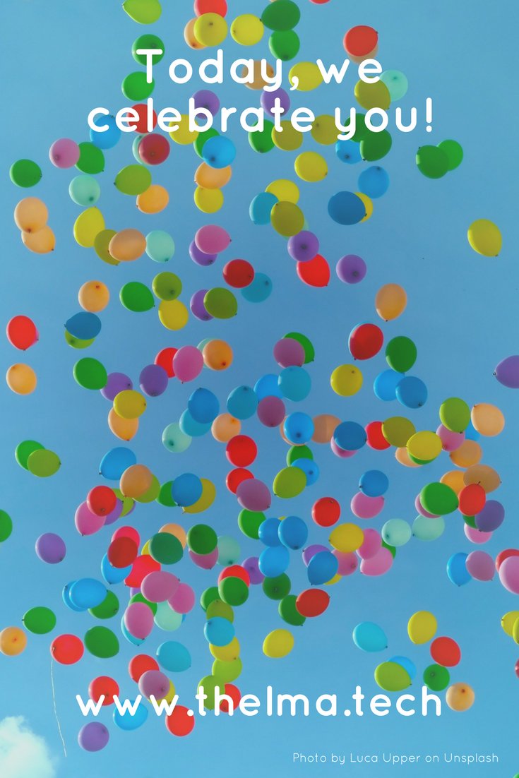 ThelmaTech's tweet image. Today, let&apos;s celebrate you!

If you need the perfect gift for you (or someone else), check out buff.ly/2nS8Wgh