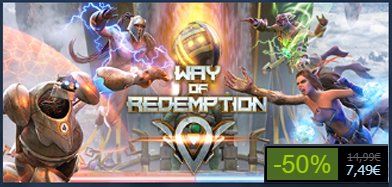 GO !, last day Way of Redemption at 50% discount 
store.steampowered.com/app/498740/Way…