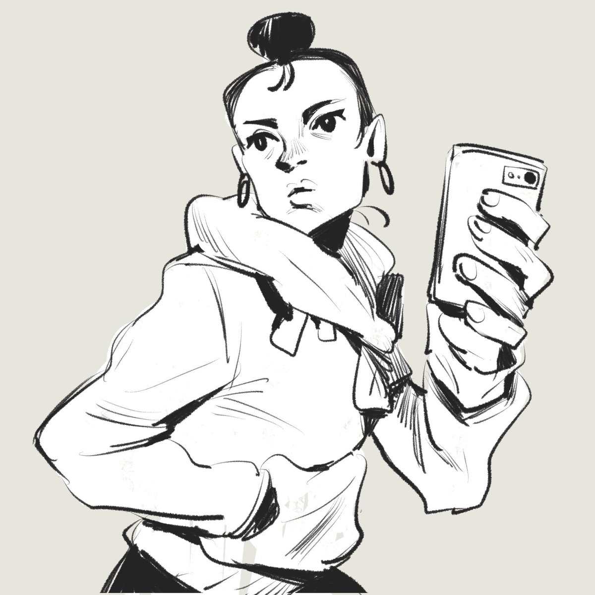 Doodle on iPad Pro with procreate! 最近又要搬家,整理的超累 #iPadPro #procreate 