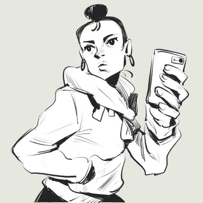 Doodle on iPad Pro with procreate! 最近又要搬家,整理的超累 #iPadPro #procreate 