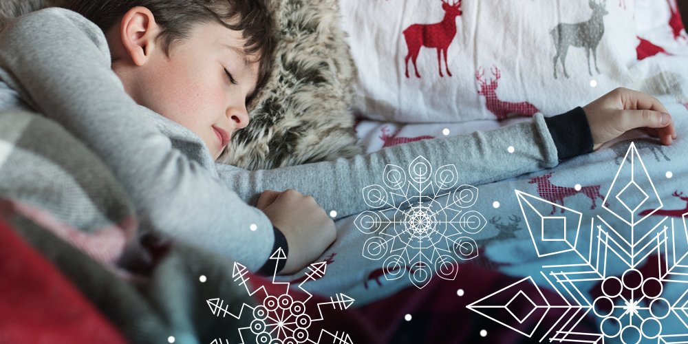 Don't stay up too late watching holiday movies. You'll sleep better if you power down your devices early so you can wake up refreshed. #7daysofWELLness #Light