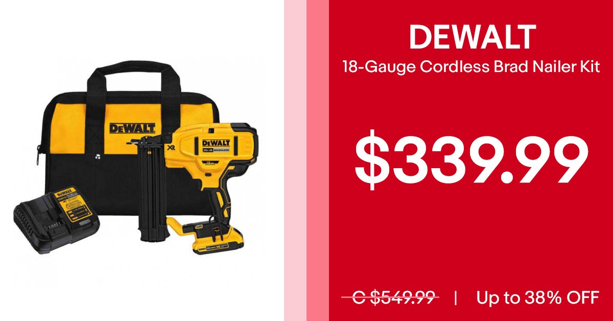 eBayDealsCanada's tweet photo. #BoxingWeek Alert: If you can think it, a DIYer can build it. #BoxingDay #BoxingWeekDeals https://t.co/zM4SWZpbTl https://t.co/q29YP922QJ