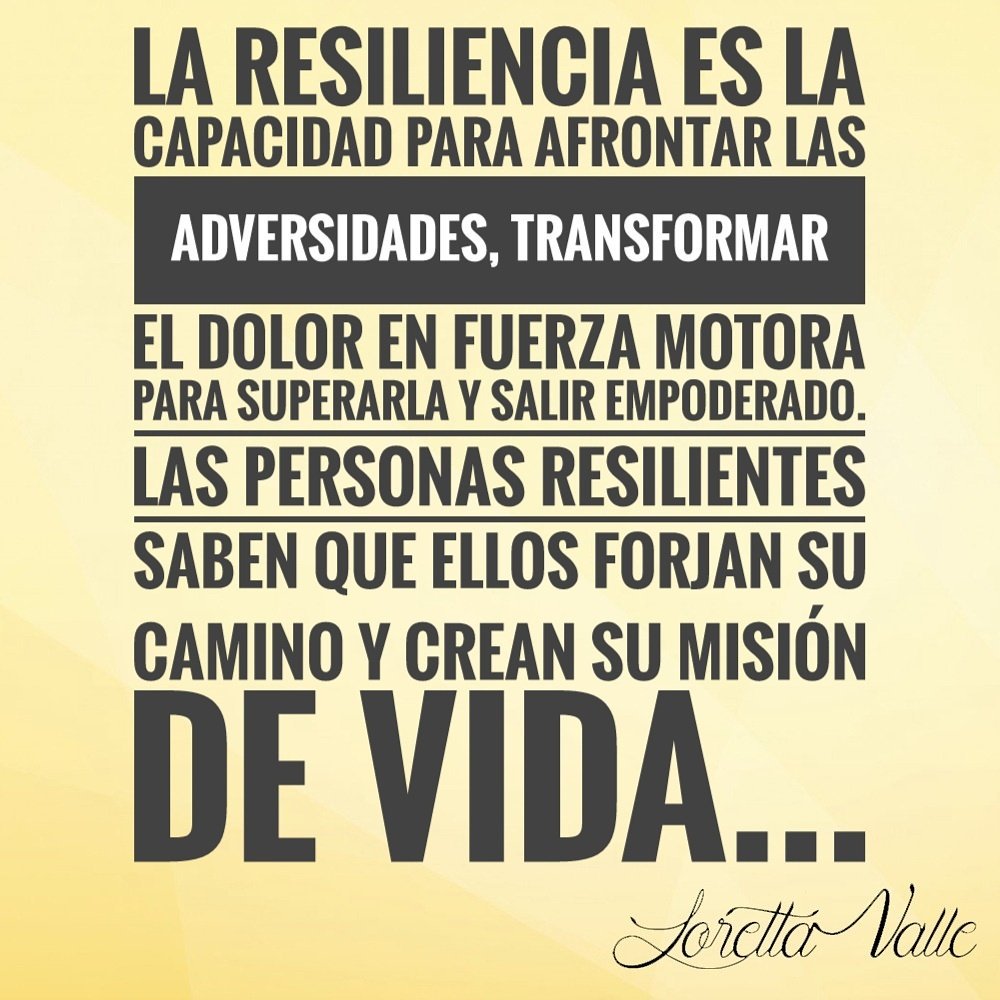 LorettaValleMX's tweet photo. ¿Eres una persona resiliente? ❤ #LorettaValle #speaker #depresidiariaaemprendedora #historiadevida #hoyquierosermejor #mipueblito #lamesa #barrotesmentales #micofredetesoros #friends #family #retos #quote #wellness #mindfulness #psicomind #noalaviolencia #entreprenur https://t.co/TkOYy9TjoQ