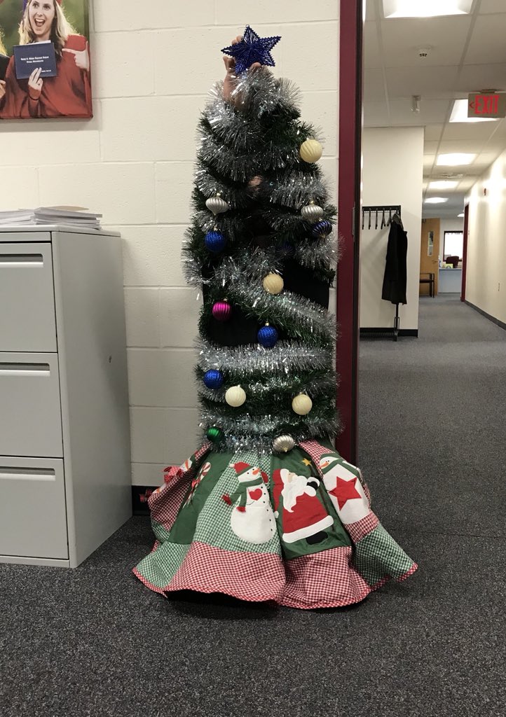 suptthomas's tweet photo. Ugly Sweater Contest at RC Mahar today! #RCMtalk https://t.co/hqkDZXCmCz