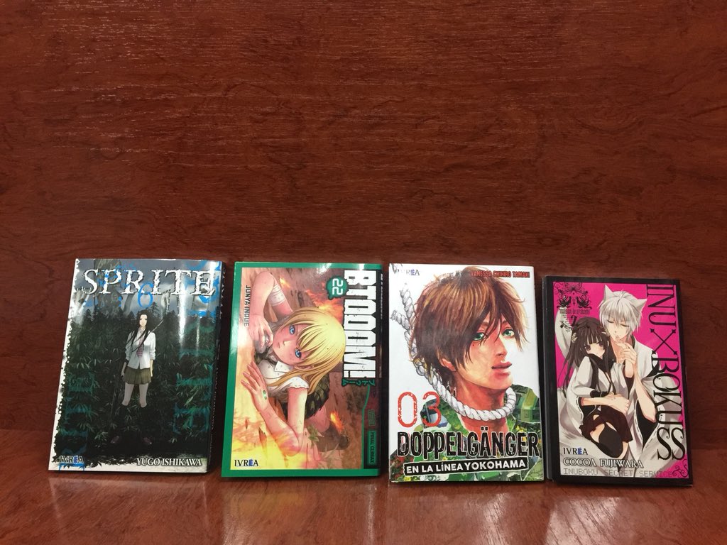 Ya tenemos en tienda las novedades MANGA de la semana de la mano de <a href="/Ivrea/">Ivrea España</a> ⏩ goo.gl/fGY5nL