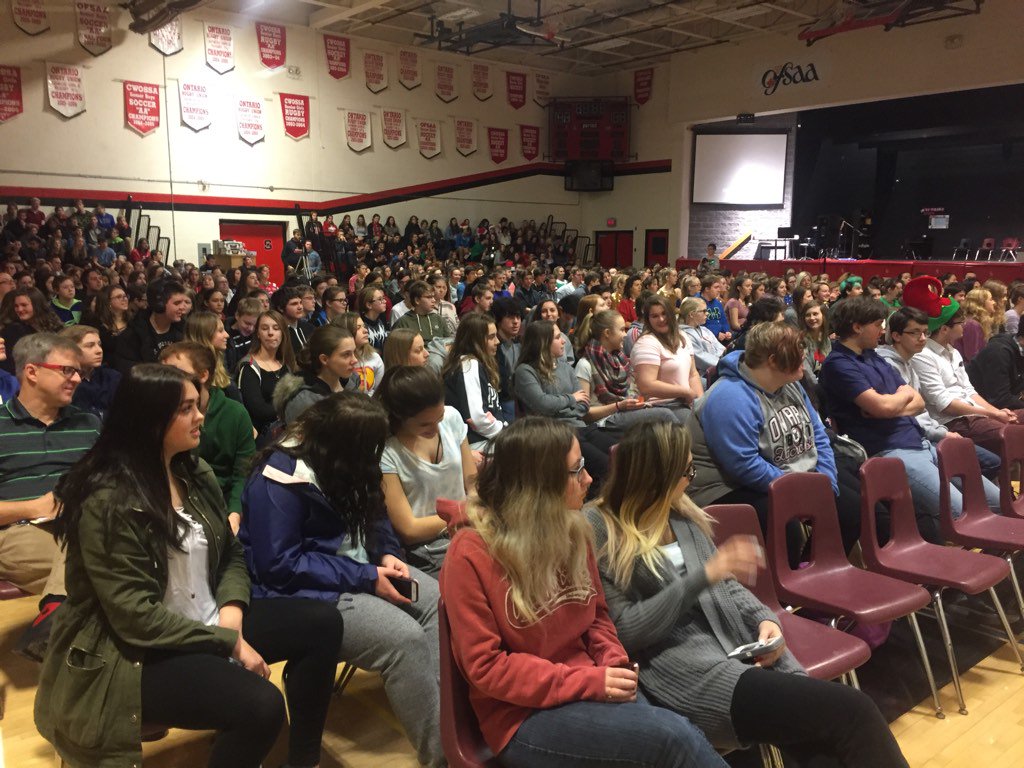 Crusader Nation presents SAC Christmas assembly. Great job Crusaders!