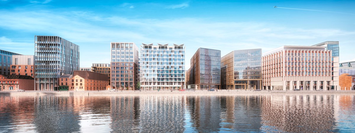 Corcom_Ent's tweet photo. (Block 9 North Docks: Notification of Final Decision to GRANT Commercial Planning Permission. @Corcom_Ent managed the granted permission of (36,000 sq.m) building from inception for Mr. David Carson, Receiver. @Corcom_Ent would like to thank Deloitte, NAMA &amp; the whole design team https://t.co/boyqpbD8bY