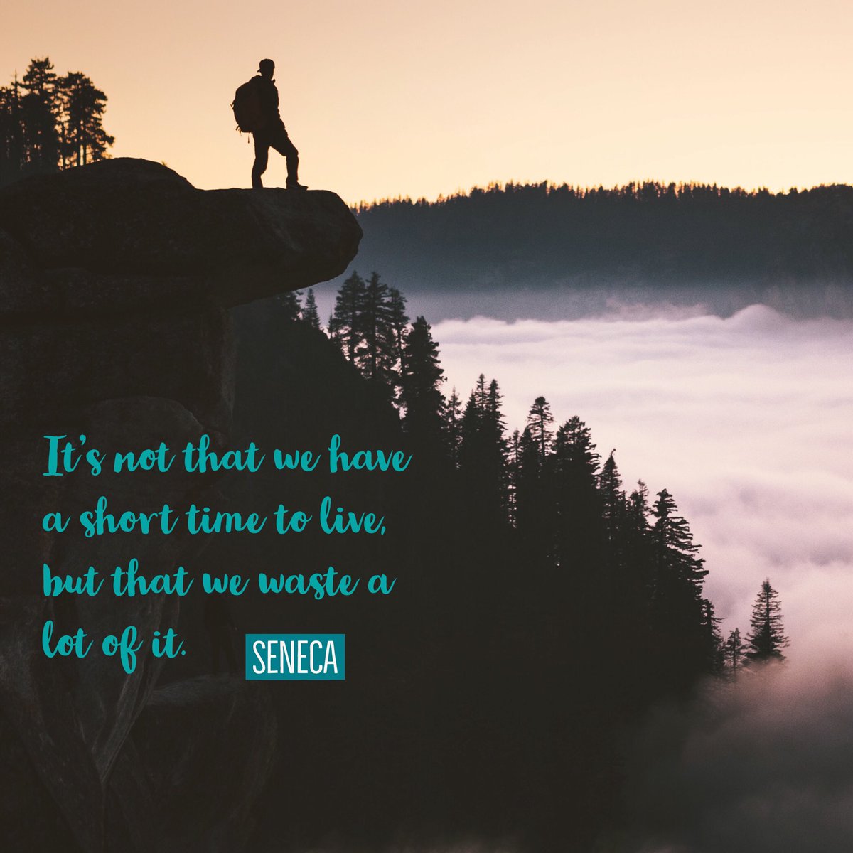 Make it count! #ThursdayThoughts  #stoic