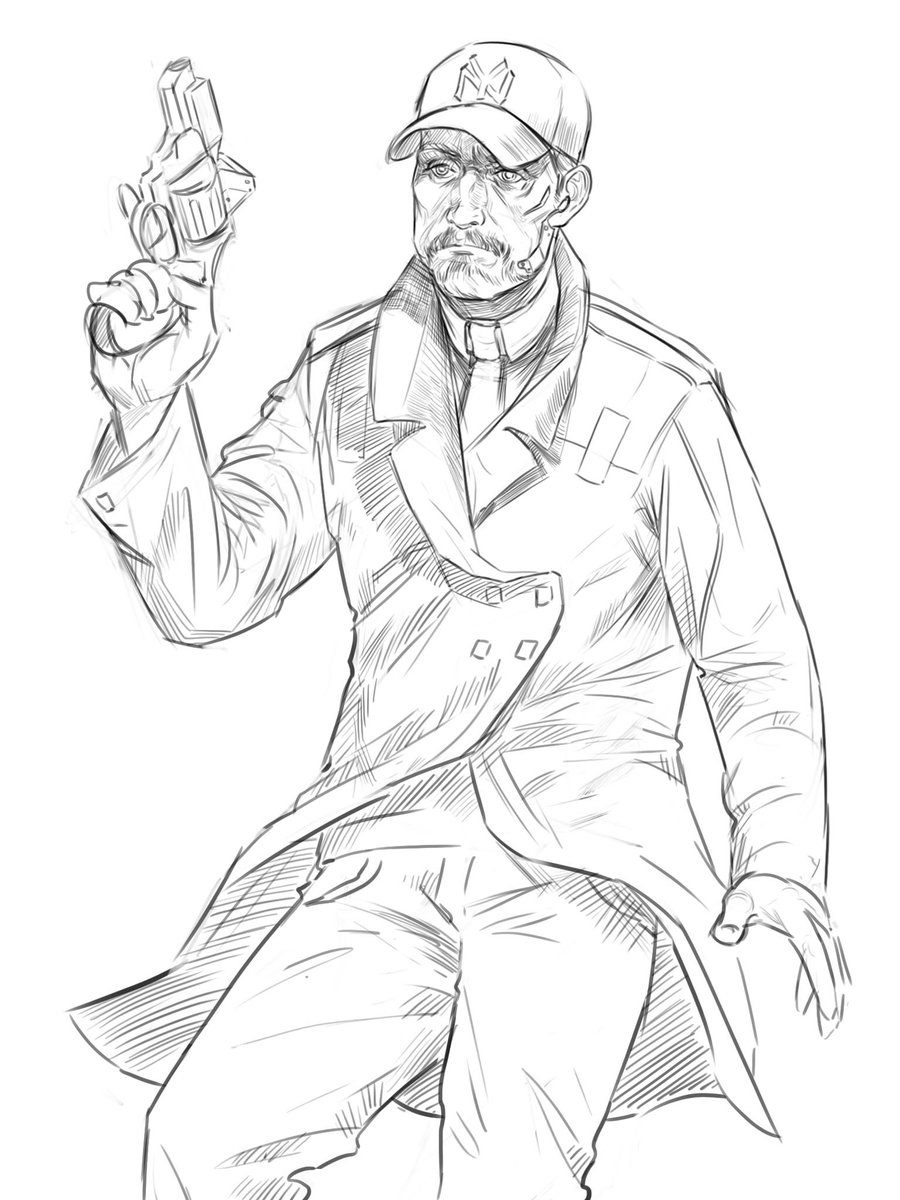 Character sketch time! Dozens to come. #ThrowbackThursday #indiegame #indiegamedev #indiedev #cardgame #art #sketch