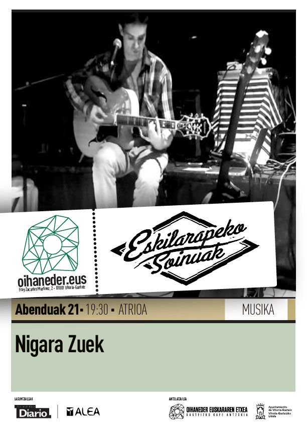 [Musika] Gaur 19:30ean Nigara Zuek bere azken lana Oihanederren aurkeztuko du: Zer falta zaizu? buff.ly/2p3DufA