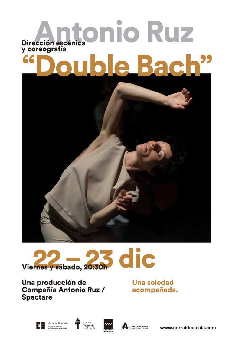 #DoubleBach, suites para violonchelo Nº1 y 2 de J. S. Bach al contrabajo <a href="/PabloMCaminero/">Pablo M. Caminero</a>, y coreografía a cargo de #AntonioRuz #Danza
Una soledad acompañada.