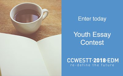 Youth essay contest open to young women grades 10-12, 19 years and younger. The winner will attend the CCWESTT 2018 Conference for FREE! Visit ccwestt.com/essay #GirlsInSTEM, #WomenInSTEM, #Canada150Women, #STEM, <a href="/CCWESTT2018/">CCWESTT 2018</a>, <a href="/WISESTualberta/">WISEST</a>, <a href="/UAlberta/">University of Alberta</a>, <a href="/Canada150Women/">Canada 150 Women</a>
