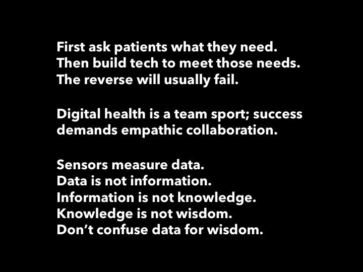 After another year of contemplating the state of #DigitalHealth, here are my top three takeaways of 2017 (with credit to many who have shaped my thinking this year, tagged):