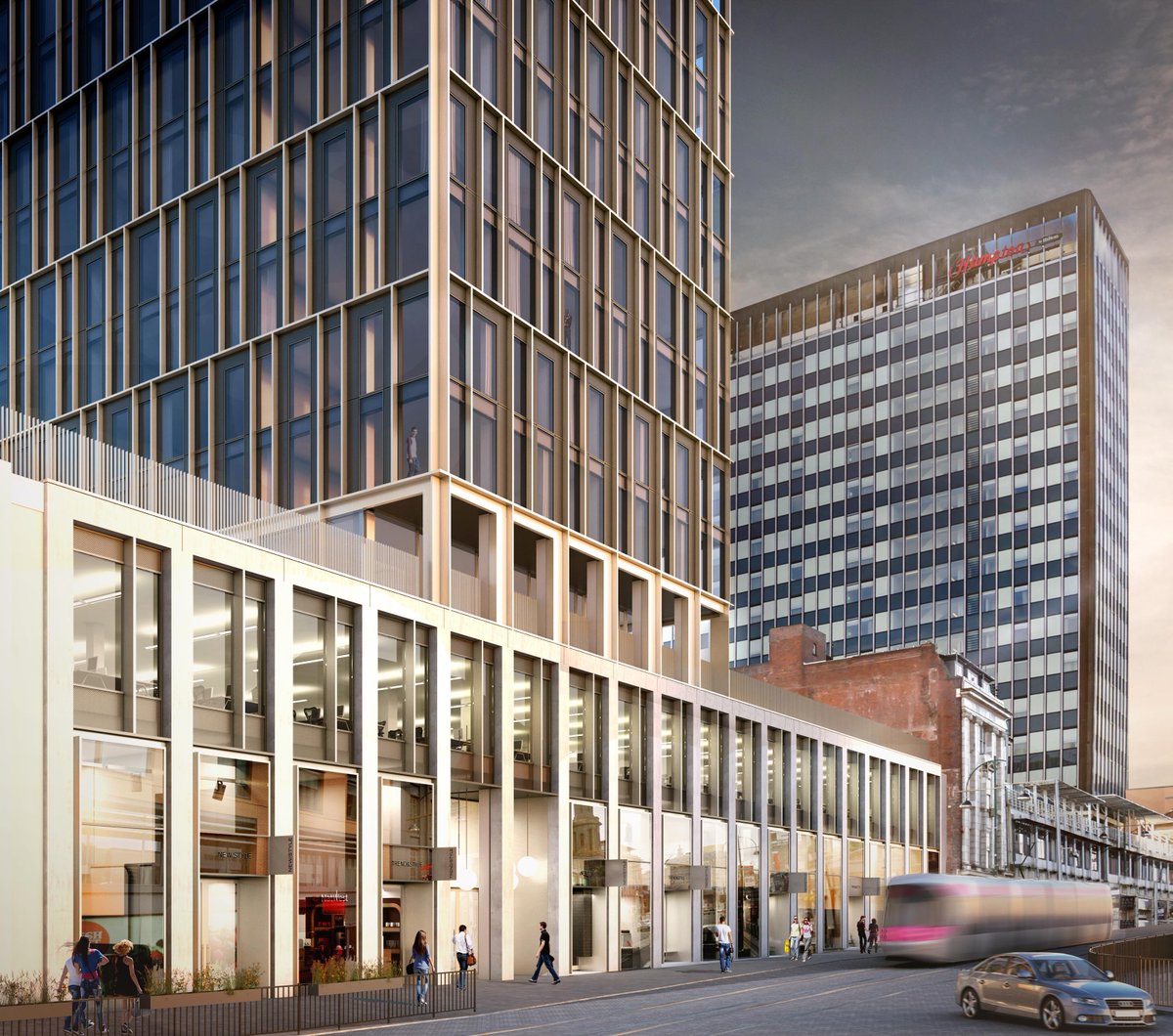 howells_makes's tweet photo. Delighted that our 42-storey Birmingham Broad Street project #2one2 for @LiveTheModaLife was granted planning permission today @BhamCityCouncil . Once completed it will be tallest residential building in the city! https://t.co/vxncxkHOgu