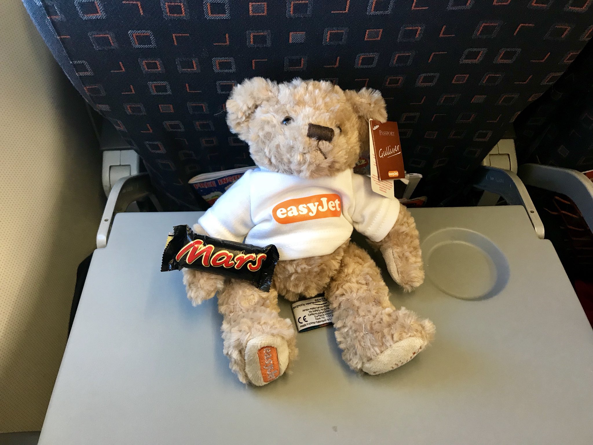 easyjet gulliver teddy bear