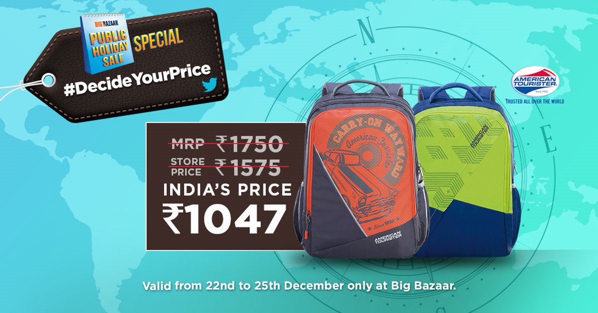 American Tourister backpack 