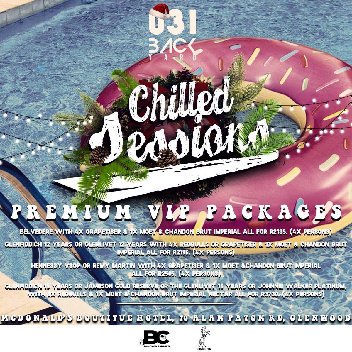 Ms_Maphanga's tweet photo. #2DaysLeft... If you haven't booked your table well they're running out🤷🏽♀. Don't say we didn't warn you😏. Book a table now by emailing backyard.concepts16@gmail.com #031Backyard #ChilledSessions #23Dec17 #SaveTheDate It's gonna be a movie y'all😅🙌🏽🔥😁😋😉💦 https://t.co/AtaM5TPXT6