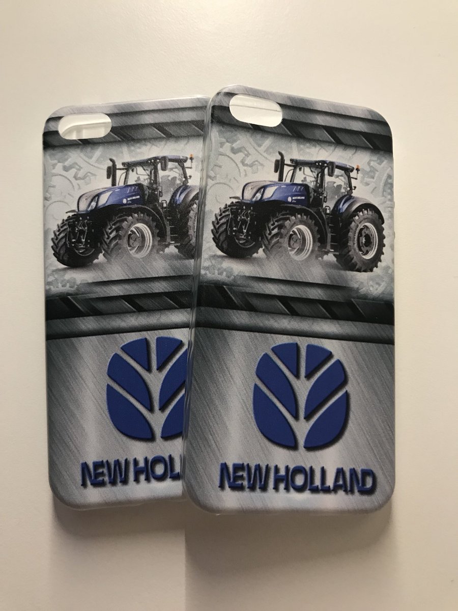 Uit voorraad leverbaar. New Holland hoesje voor de IPhone 5 en IPhone SE. €15,-