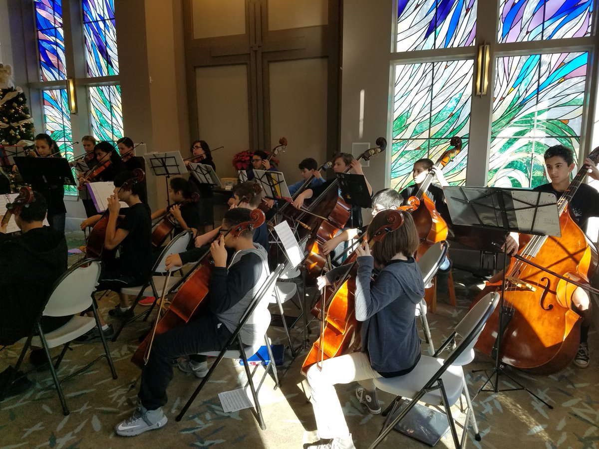lcisorchestra's tweet photo. Happy Holidays! LCIS Philharmonic Orchestra performs for residents at The Crossings Community! #stringpower @LcisBobcats @CCISD_VPA https://t.co/GqYSAZ9bv9