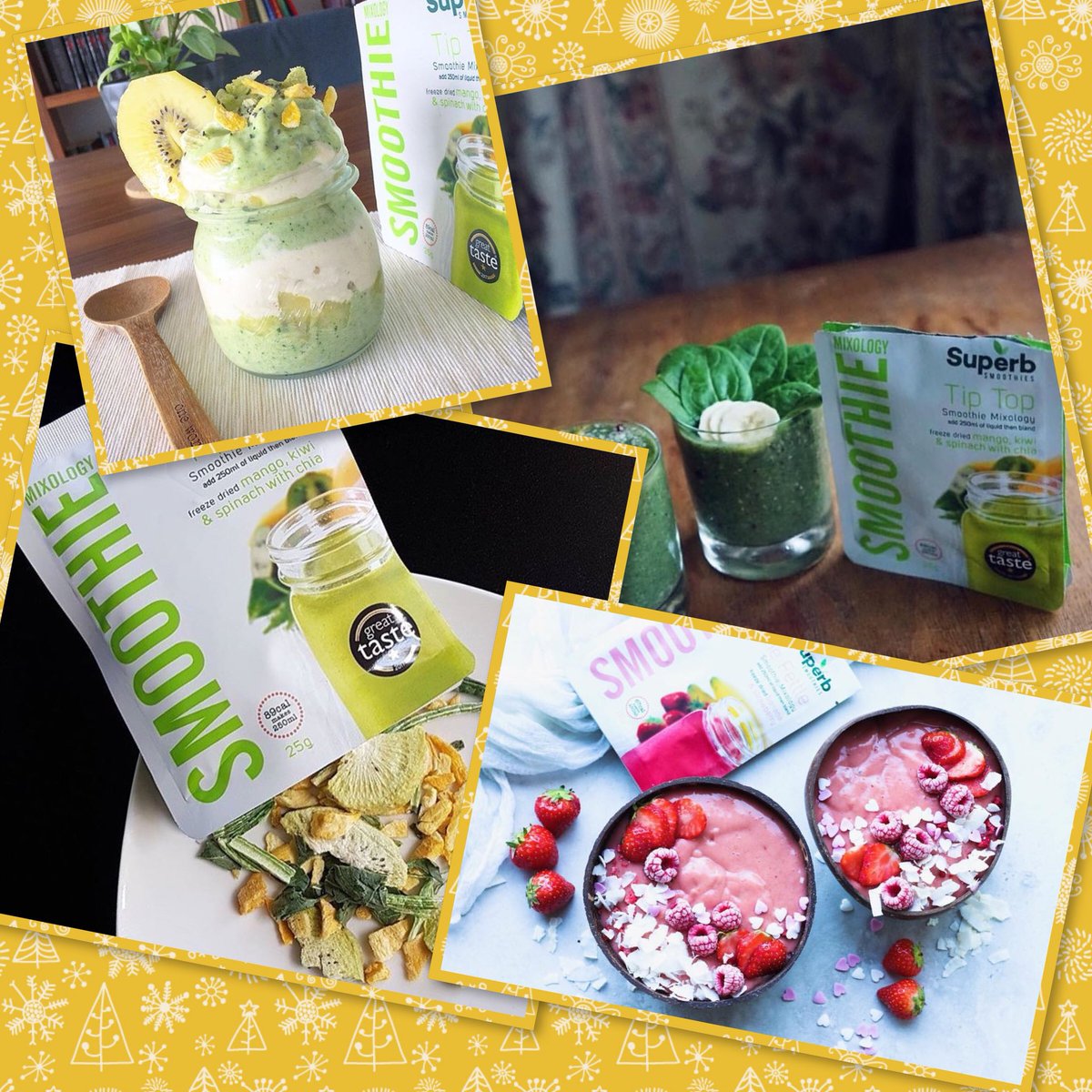 SuperbSmoothies's tweet photo. Who’s getting in the Superb Christmas spirit? Find out more at: https://t.co/jWzNrw44Iz #:superb #HealthyFood #healthylifestyle #fruits #vegs #happy #smoothie #freezedried #foodie https://t.co/2aSIuSmQCr