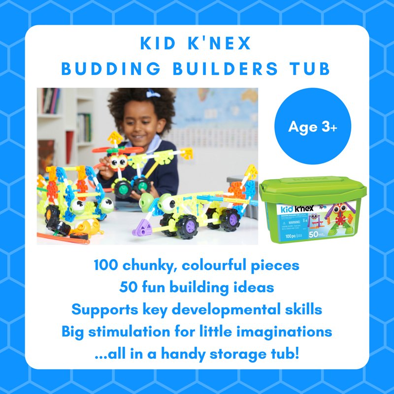 Congrats to #KNEXmas #winners @ameliab151 @pieman1979 and @MelJAshman - you've each won a KID K'NEX Budding Builders Tub! Please DM us with your postal address so we can send you your prizes!