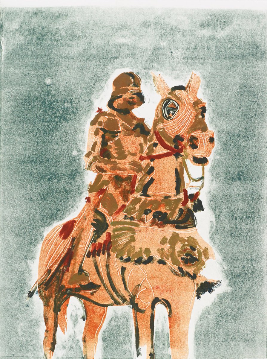 BugadaCargnel's tweet photo. Claire TABOURET
'The Soldier (pale orange)'
2017
monotype on paper
51 x 38 cm
unique 
#clairetabouret #monotype #painting #monoprint #thesoldier #bugadacargnel #comtemporaryart https://t.co/ObAdSFa2Tx
