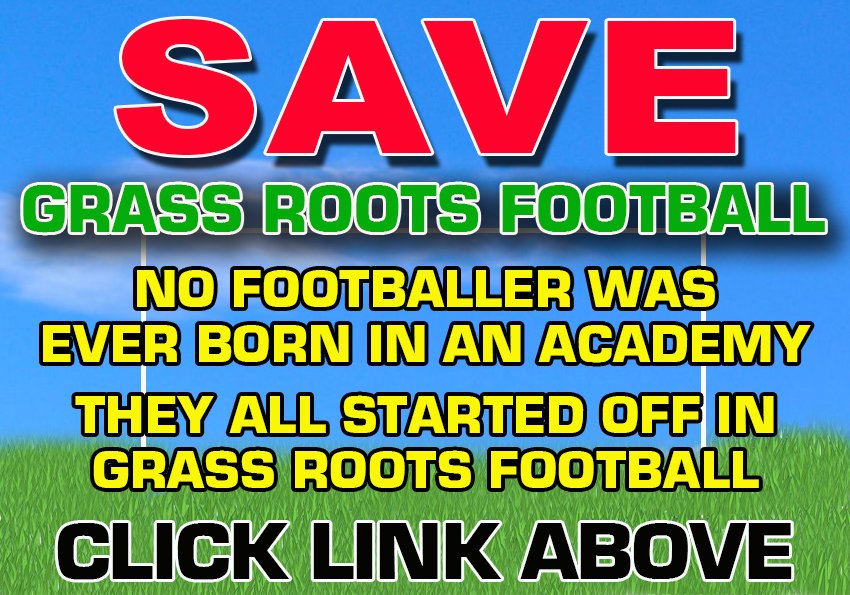 savegrassroots's tweet photo. Never forget football people 
football all starts at Grassroots
This is why it's important to safe guard the future of Grassroots football please sign rt share https://t.co/jmGGTmgSX1 rt https://t.co/yEq2oOSRLk