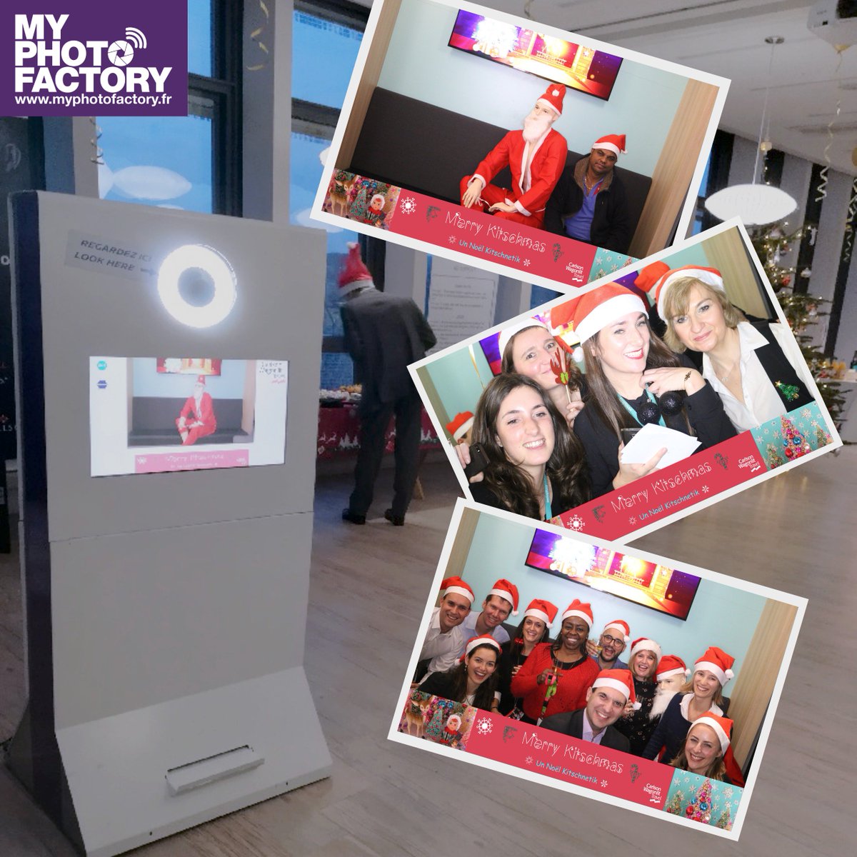 MyPhotoFactory's tweet photo. Les fêtes de fin d'année ont bien commencées...
My Photo Factory vous souhaite un joyeux Noël !

#photobooth #christmas #Noël #soirée https://t.co/q4GFQRQpfx