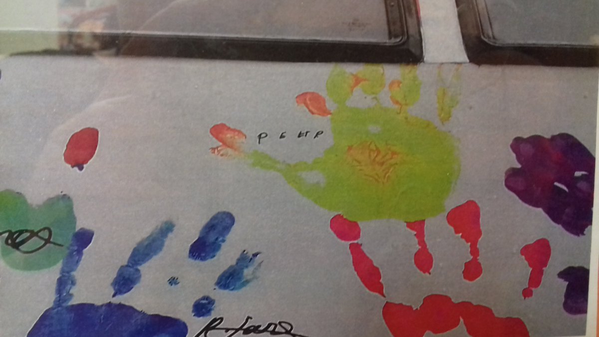IsaacRobinsonCt's tweet photo. Peter favourite memories over the year are meeting his favourite wrestlers, creating his City of Culture artwork and having his handprint on a bus! #hicaactivities #challengehull https://t.co/Ar9JEF0IJ5