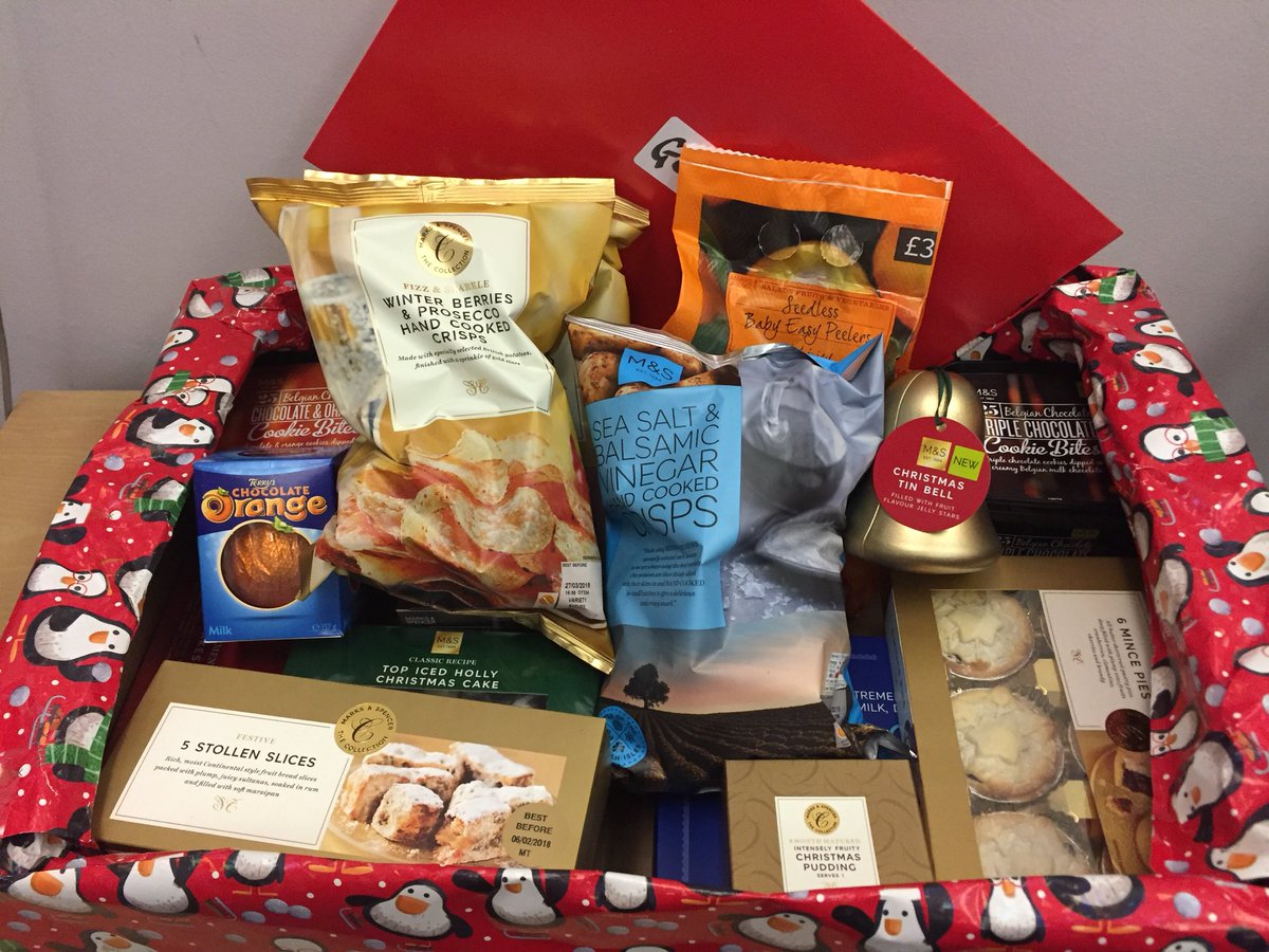 DIRichardHamlin's tweet photo. Police and SCC colleagues working in the MASH have had a whip round and put together a Christmas hamper for our cleaner at Guildford. He’s a ⭐️. Can’t wait to see his face when he arrives tonight! https://t.co/sGFqIuM81T