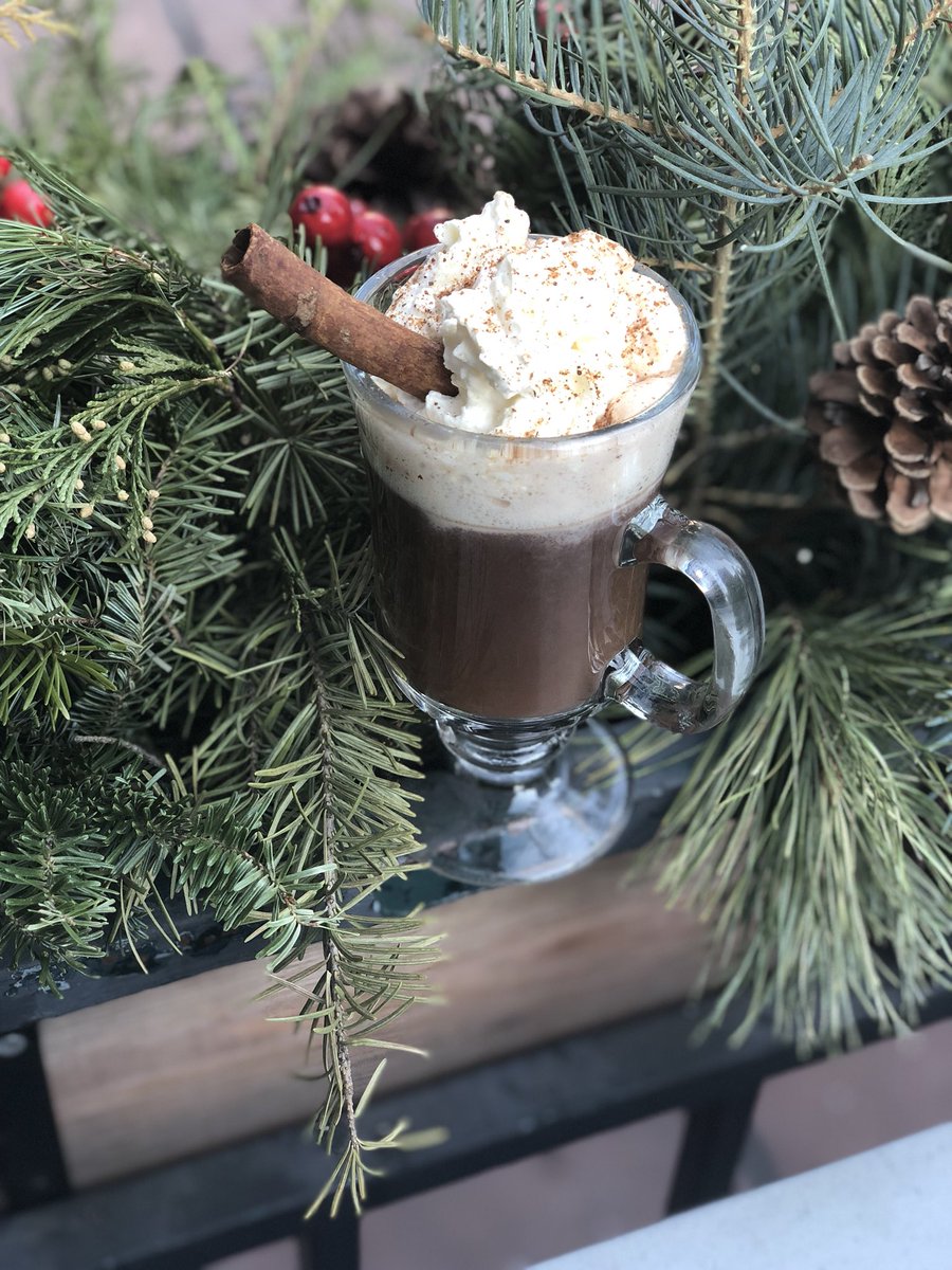 All about snowy days because we offer $2 BOOZY HOT CHOCOLATES!