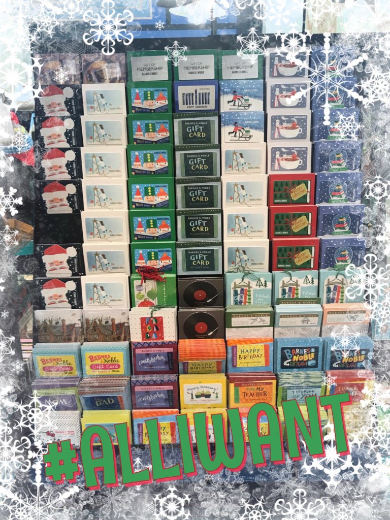 A present sure to make any bookworm smile: A B&amp;N gift card! #BNJax #ALLIWANT