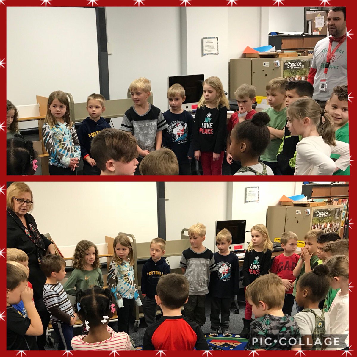 Virgil Grissom Pre-K students perform “The 12 Dogs of Christmas”. They did great!!! @VirgilGrissom1
