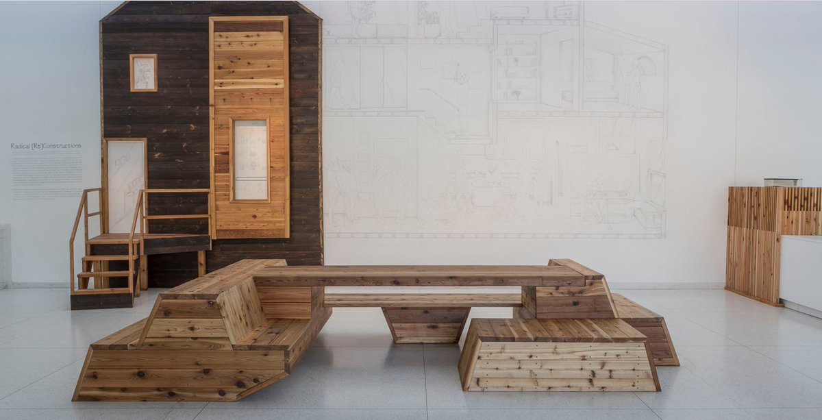 MuseumCampusS's tweet photo. Check out Emmanuel Pratt’s newest exhibit “Radical [Re]Constructions”. On view at the @SmartUChicago! https://t.co/13APSccPnP https://t.co/jwAWm5pmZ7