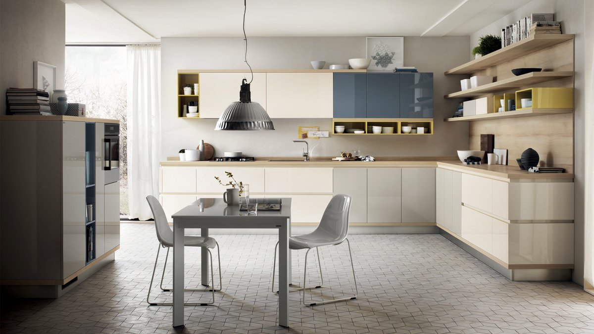 ScavoliniLondon's tweet photo. For a #kitchen that is less #fluid with the #livingspace, the #profile on the #Foodshelf's #baseunits can be extended to the side panel for a more #unified look https://t.co/kSXqmaKVBD