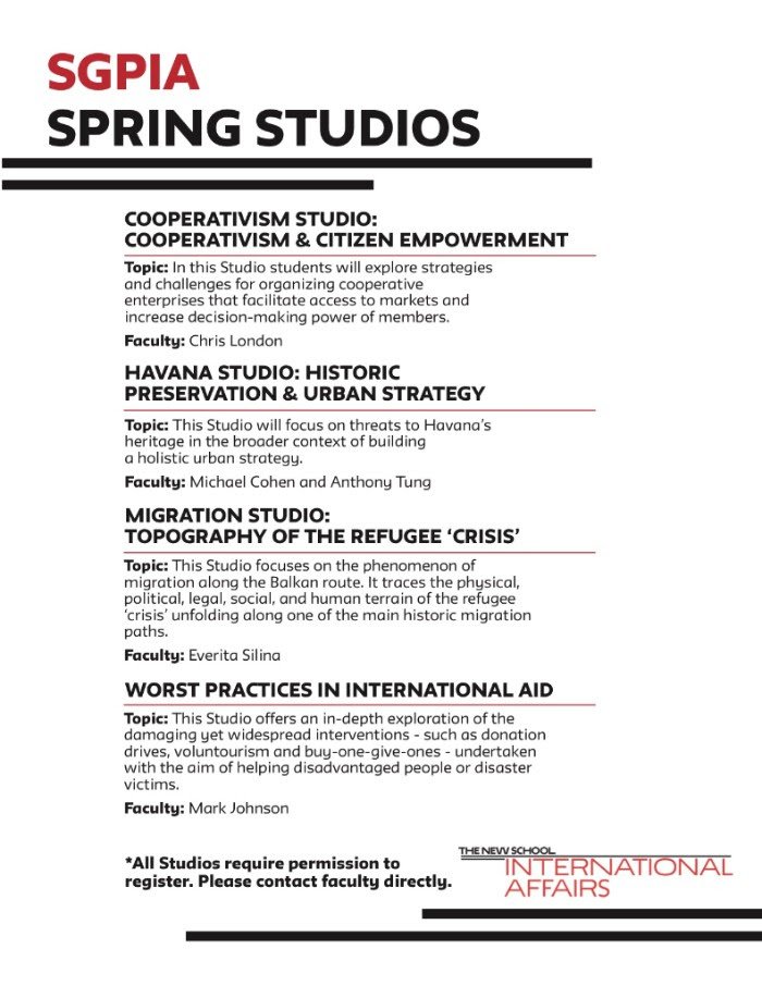 NewSchool_IA's tweet image. Don't miss the opportunity to merge theory &amp;amp; practice - learn more about #SGPIA #SpringStudios !