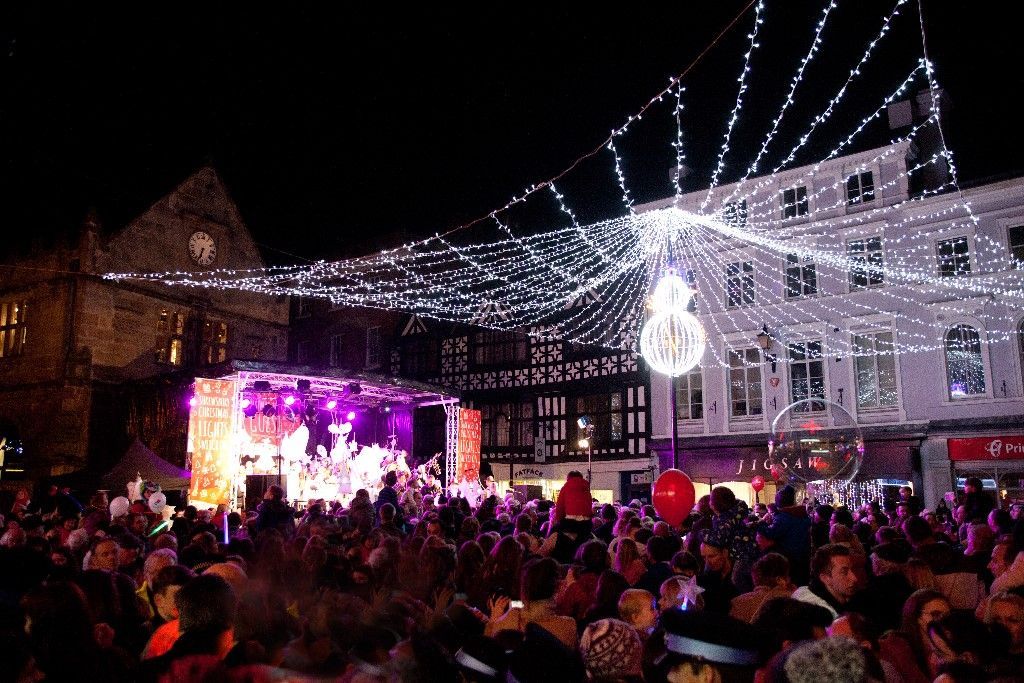 ShrewsburyBID's tweet photo. Find out about Shrewsbury BID Christmas campaign this year, including our #GiftGuide magazine, the #BeOurGuest video, the elf trail and sponsorship of the Christmas Lights Switch On #ShrewChristmas https://t.co/oGIS9IKrD1