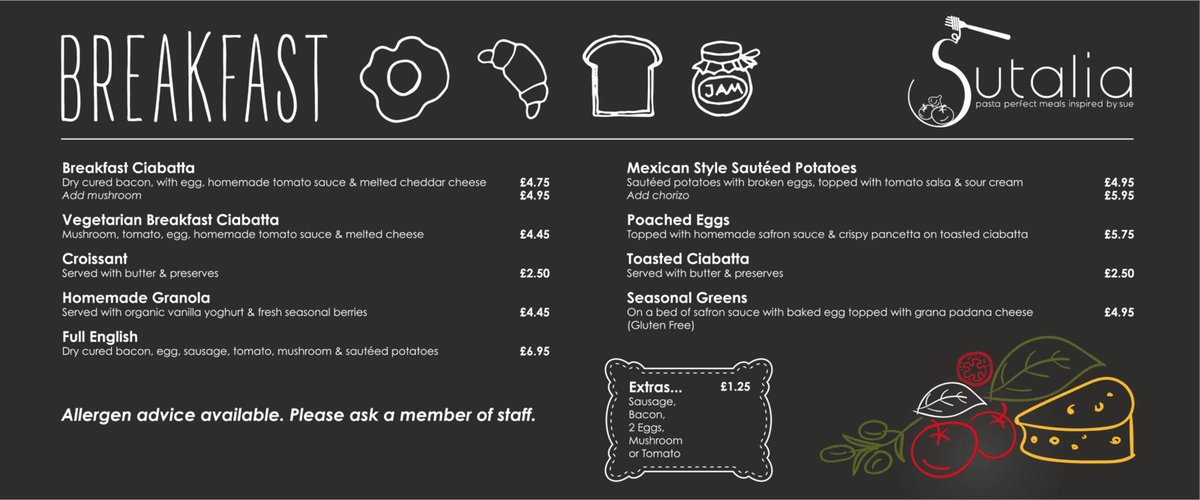 SutaliaFood's tweet photo. Sali a Sutalia domani mattina per un caff�� e una superba colazione!
Drop in to Sutalia tomorrow morning for a coffee and superb breakfast!
https://t.co/GIWWdSh1iM https://t.co/E4ObFqPa7h