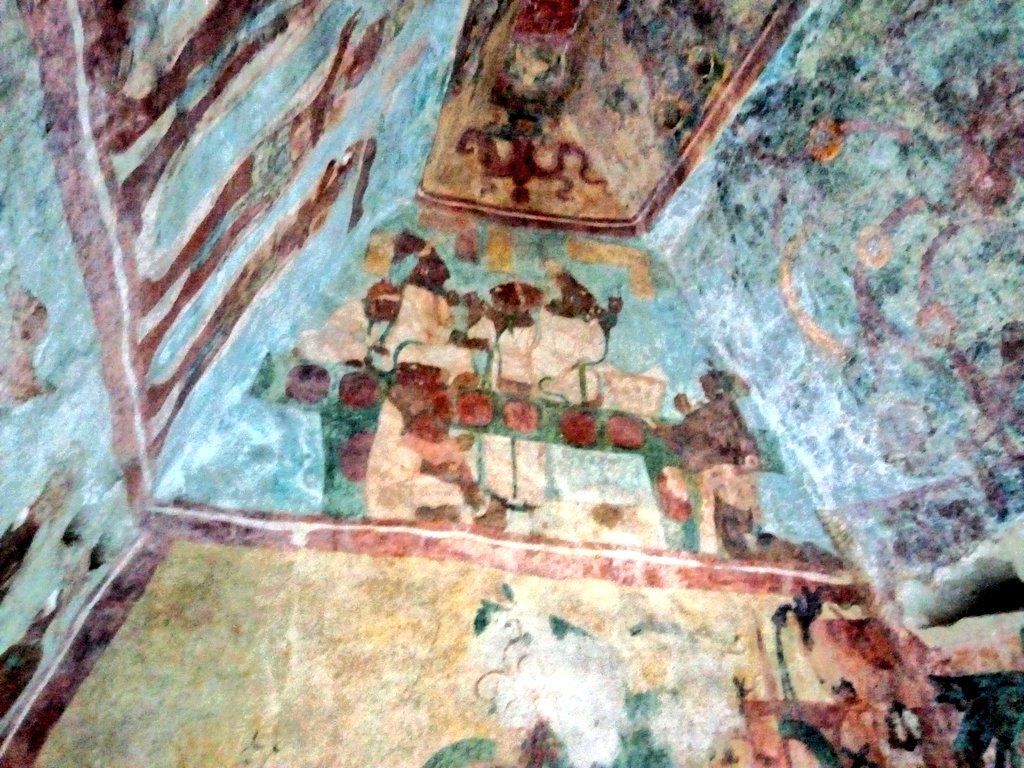 Nat On Twitter Just Some Of The Famous Murals In Bonampak They