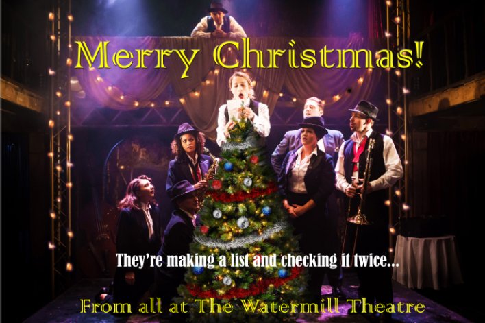 IamVicBlunt's tweet image. Thank you for this @WatermillTh 😂 I never imagined I could multi role an elf, the tree AND the Angel on top! 🎄
#SoVersatile #TwelfthNight #MissThisLot 😍