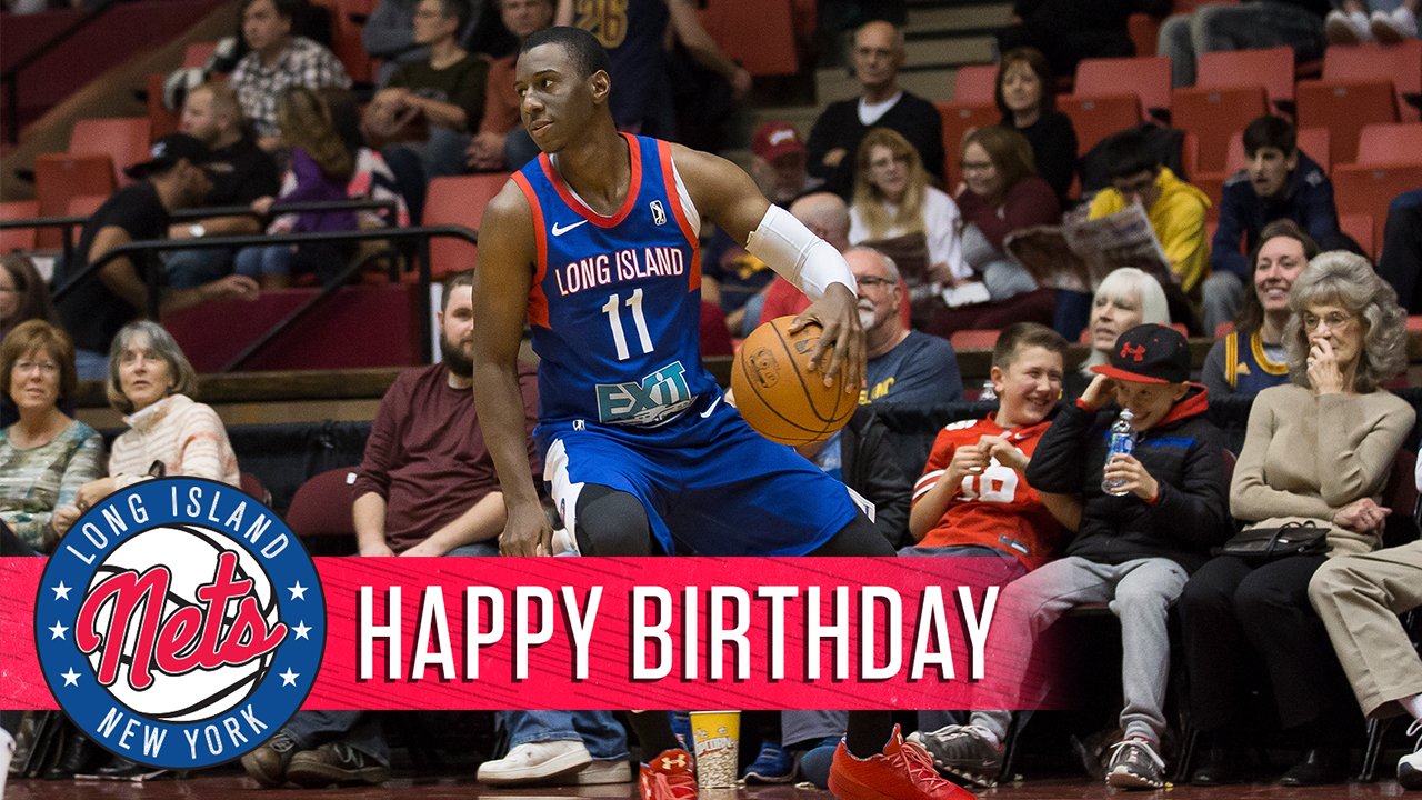 Happy Birthday to Long Island Nets Guard Shannon Scott 