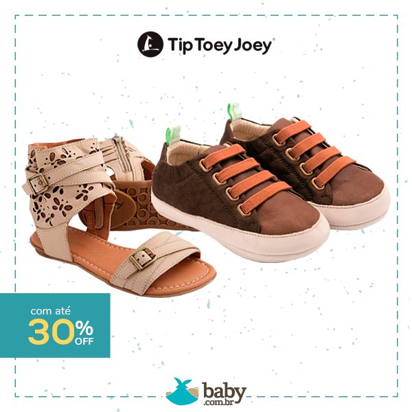 Babynaweb's tweet photo. Resistente, durável e confortável...👟😎😍❤️💫

Tip Toey Joey com até 30%Off

Aproveite: https://t.co/0O6brva3lL

*Oferta válida até o dia 02/12 ou enquanto durarem os estoques. https://t.co/fQIPJFBSBM