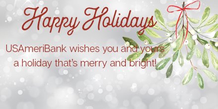 All of us here at USAB wish you a very happy holiday and the best for the new year! #USAB #HappyHolidays