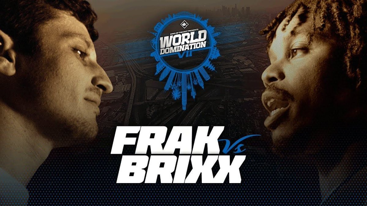 ITS HERE FOLKS!! Frak vs. Brixx. Top 5 battle of 2017. Also the most fun I ever had tbh. youtube.com/watch?v=uFDCtp…