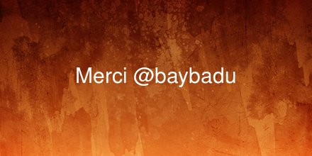 HelloJuristes's tweet photo. @baybadu, Hey, merci de nous follow :) 
A très vite ! https://t.co/gs45kLAW1w