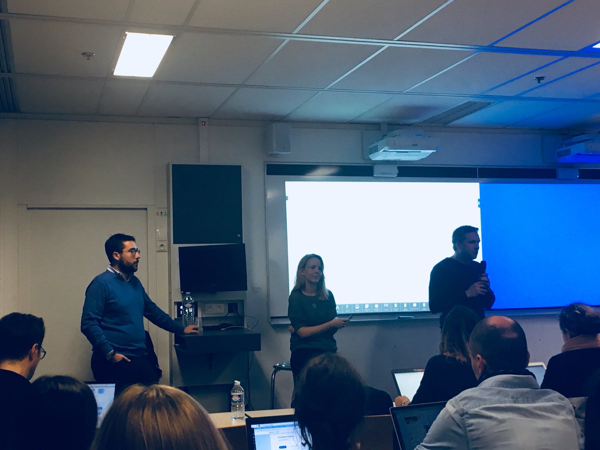etiennelinder's tweet photo. #ConferenceVIP : Benoit Oberlé CEO & Founder @SirdataGroup | @NathalieHarding & @antoinefoures at @ILV_Formations #MBAMCI (@alexandre3h33) https://t.co/hrHh4BzSGo