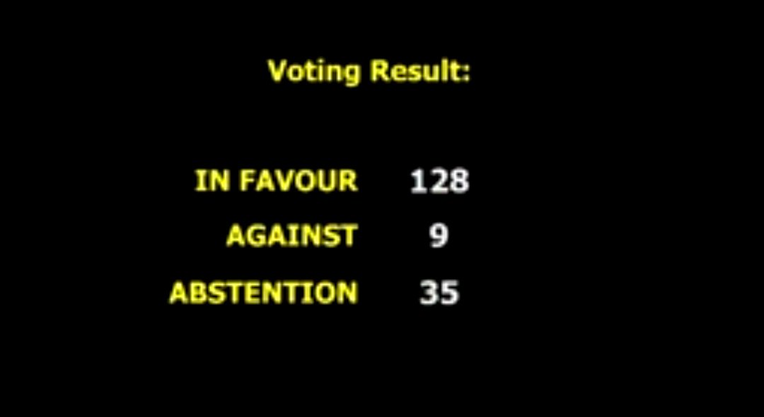 airnewsalerts's tweet photo. #JerusalemIssue | India joins overwhelming majority in vote against US move. https://t.co/bp3gsKJKi5