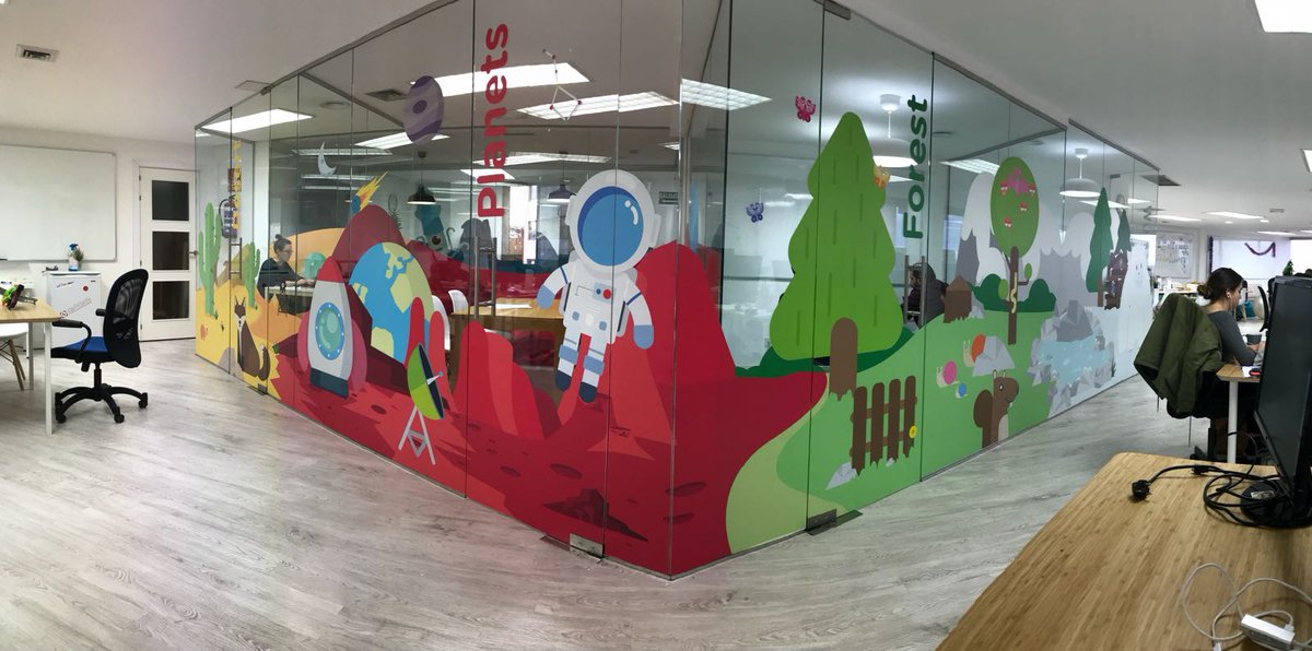 viedma's tweet photo. .@lingokids new office - done! https://t.co/XNAkfwsGHC